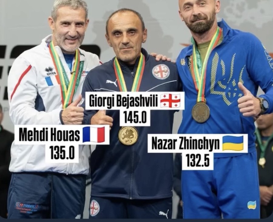 Mehdi Houas, vice-champion d'Europe de développé couché, Druskininkai 2026
